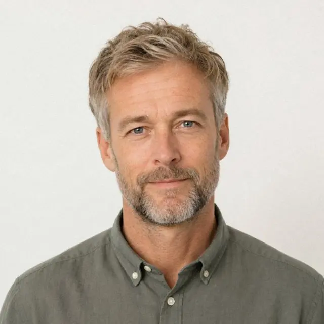 Porträtt av Erik van Dalen